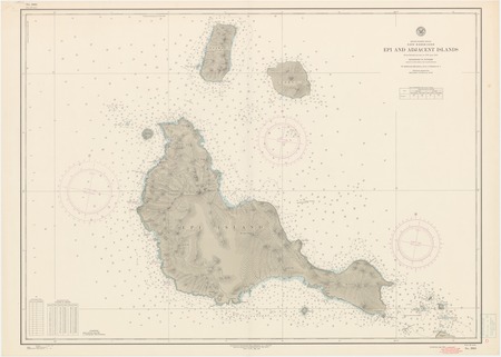 South Pacific Ocean : New Hebrides : Epi and adjacent islands