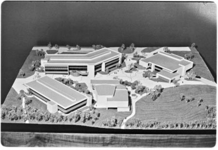 Thurgood Marshall College buildings model