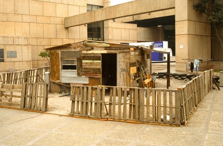 Century 21: Shack in courtyard of the Centro Cultural Tijuana