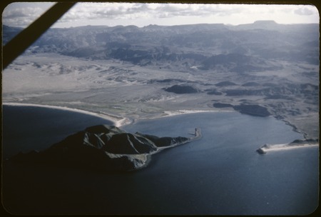 Aerial view of Bahía San Luis Gonzaga