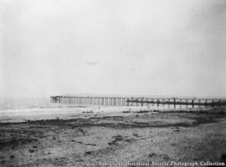 Old pier at Imperial Beach