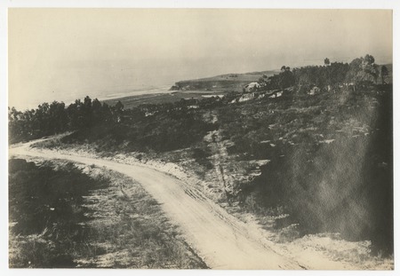View of Del Mar Terrace lands before development