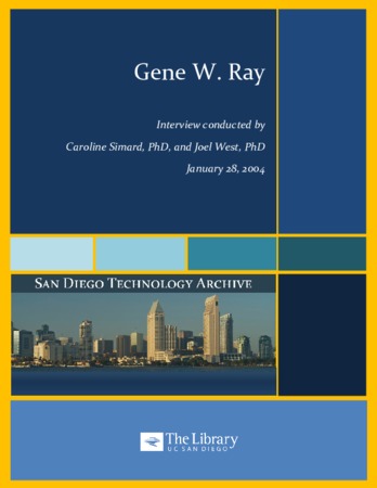 Gene Ray: interview | Library Digital Collections | UC San Diego Library