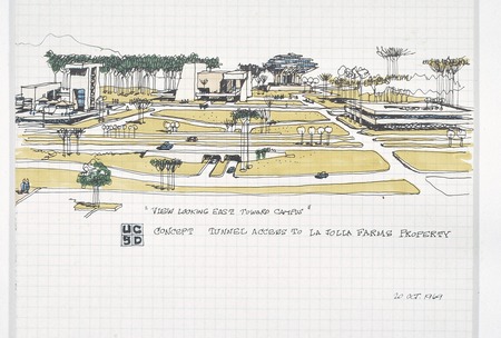 UC San Diego concept for tunnel access to La Jolla Farms property