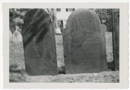 Family headstones, Massachusetts