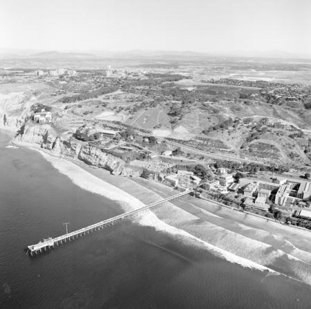 Aerial view of Scripps Institution of Oceanography (looking north)