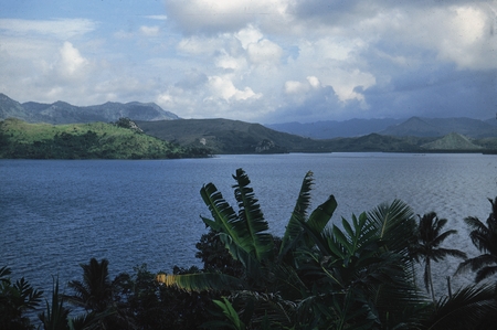 Lake, Viti Levu Island, Fiji. Capricorn Expedition, 1953