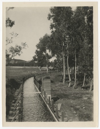 San Diego flume, Grossmont gaging station