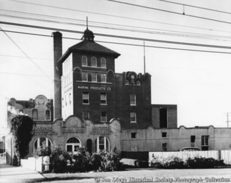 American Agar and Chemical Company and Marine Products Company in old Mission Brewery building