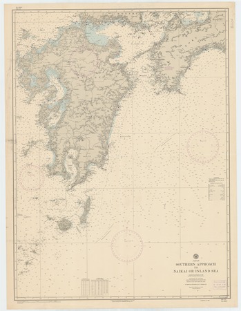 Japan : southern approach to Naikai or Inland Sea