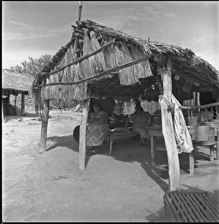 The corredor, a roofed and open-air porch, at Rancho Represito