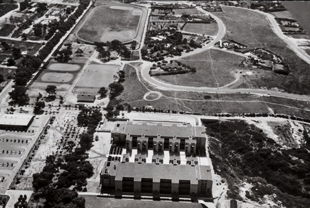 Aerial view of Salk Institute for Biological Studies