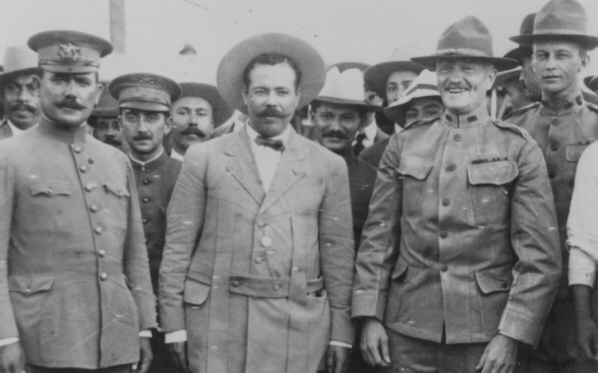 Pancho Villa and John Pershing