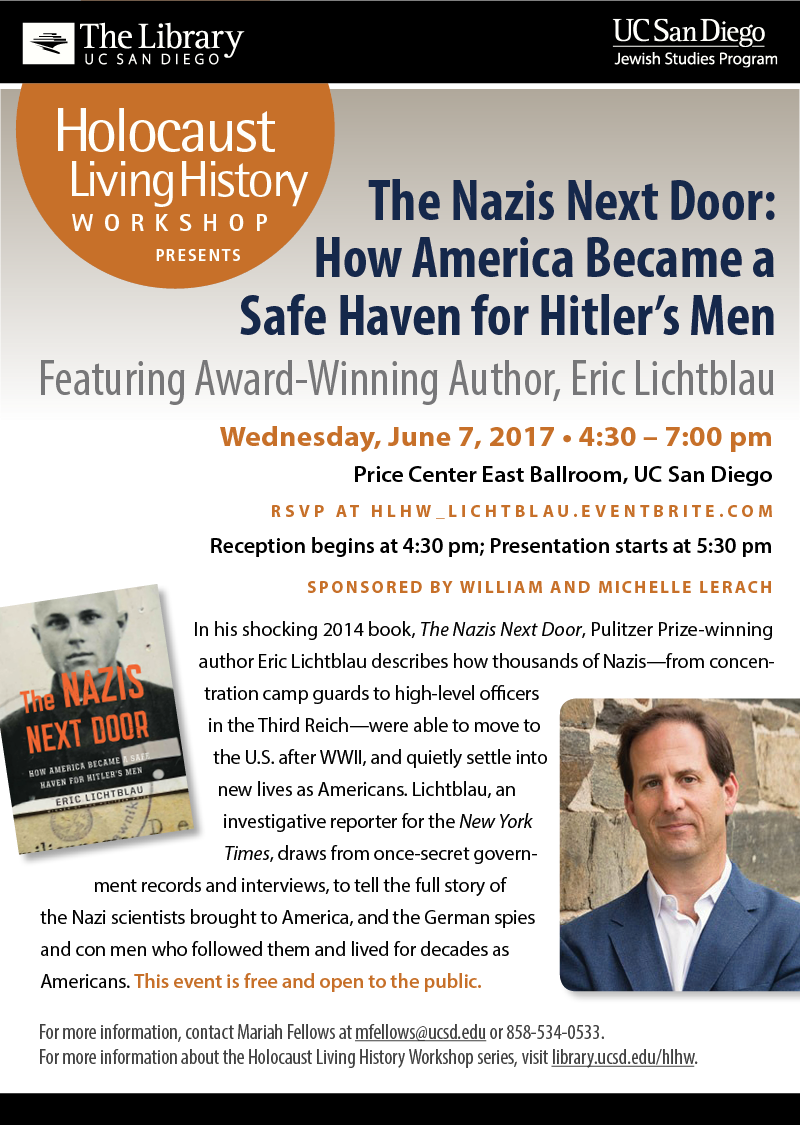 The Nazis Next Door: How America Became a Safe Haven for Hitler’s Men