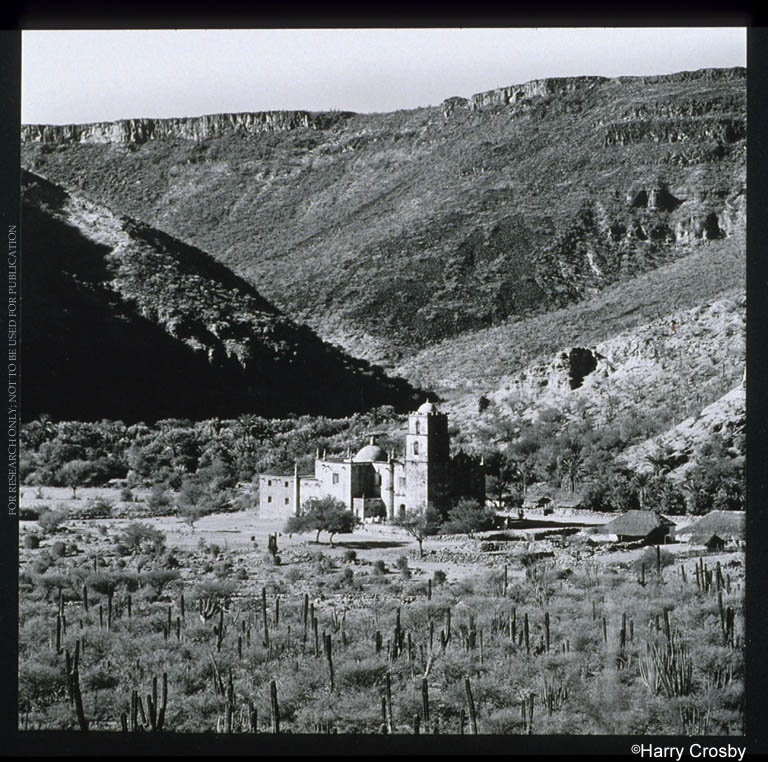 View of San Javier from the south slope of the arroyo, 1967