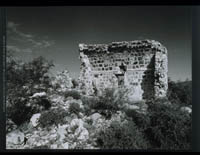 Ruins of the chapel at the visiting station of Londó, 1990. Once an important cattle ranch of Misión de Loreto