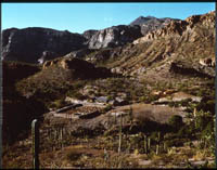 Rancho de Santa Bárbara on the eastern slope of Sierra de San Juan, 1973.