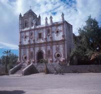 Mission church in San Ignacio, September 14, 1969