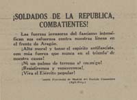 Comité Provincial de Madrid del Partido Comunista (Agit-Prop)