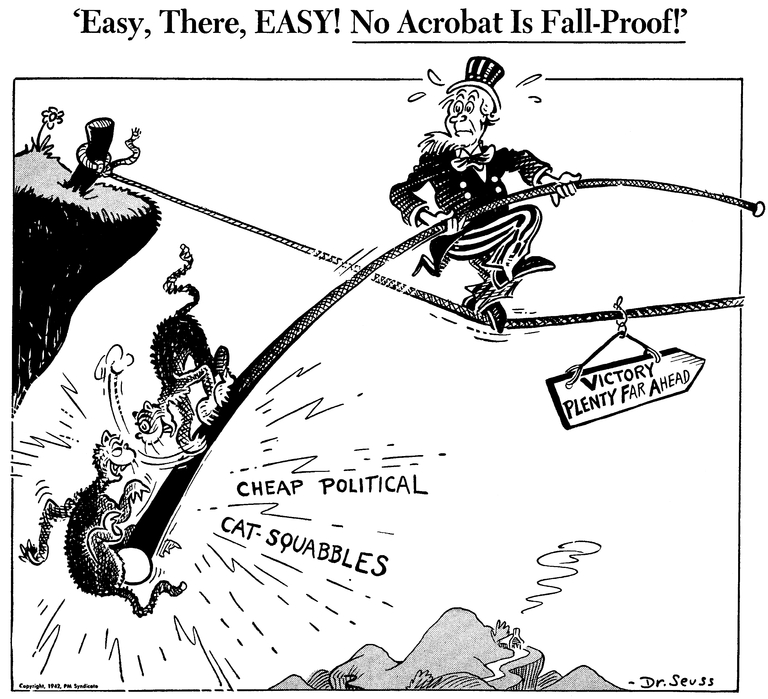 Easy, There, EASY! No Acrobat is Fall-Proof!