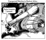 Unexpected meeting in darkest Africa