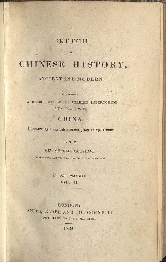 A sketch of Chinese history, ancient and modern